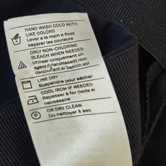 Vince Stitch Front Seam Ponte Legging  Dark Blue Size XL - Picture 14 of 15